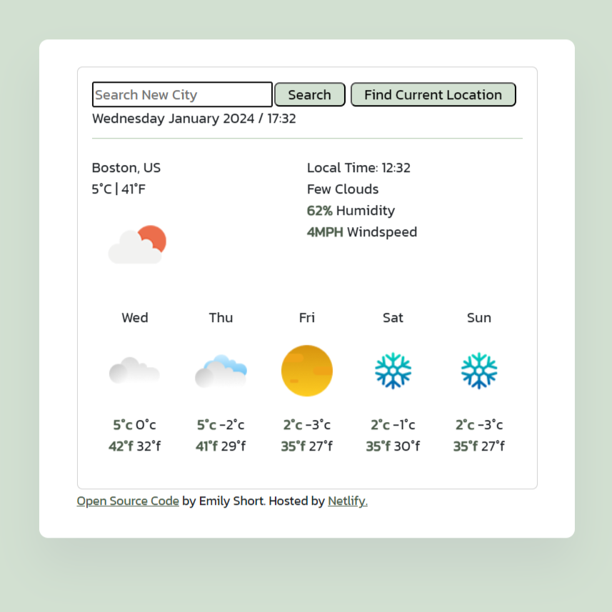 Weather Project